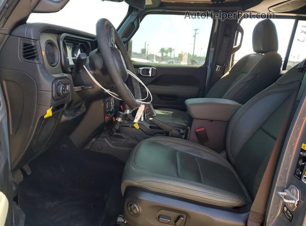 1C6RJTEG5SL529027 2025 JEEP GLADIATOR Gray Front interior view