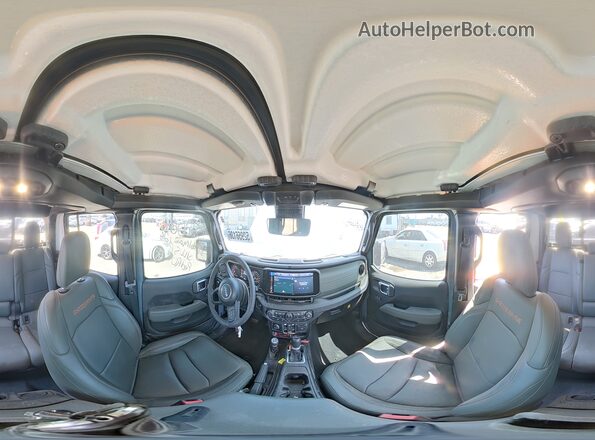 1C6RJTEG5SL529027 2025 JEEP GLADIATOR Gray 360 interior view