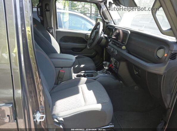 1C6RJTEGXTL164541 2026 JEEP GLADIATOR Gray Widok wnętrza z przodu
