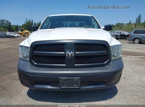 1C6RR6FG0JS322266 2018 RAM 1500 White ხელსაწყოთა პანელის ხედი