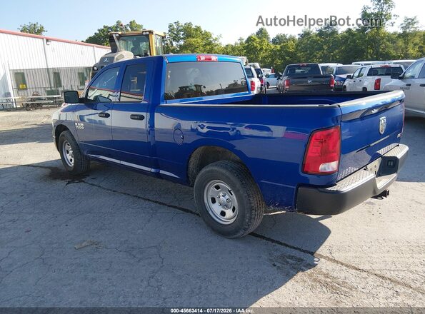 1C6RR6FG0JS324115 2018 RAM 1500 Blue Trasero izquierdo