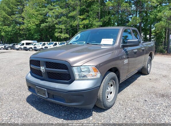 1C6RR6FG1JS296552 2018 RAM 1500 Beige Vista tres cuartos delantera izquierda