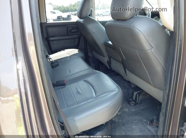 1C6RR6FG1JS296552 2018 RAM 1500 Beige Vista de la etiqueta del VIN