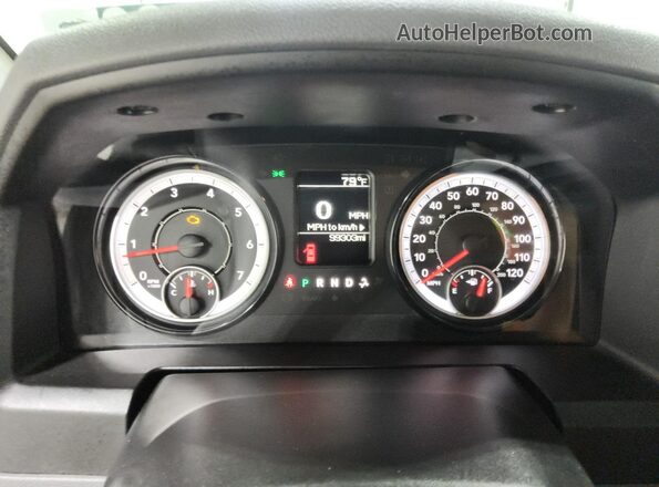1C6RR6FG1KS657036 2019 RAM 1500 Белый 