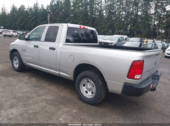 1C6RR6FG3JS322262 2018 RAM 1500 Silver Trasero izquierdo