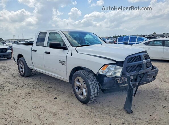 1C6RR6FG3KS603415 2019 RAM 1500 Белый Передняя правая четверть