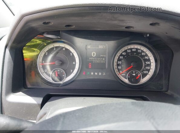 1C6RR6FG5GS325740 2016 RAM 1500 Белый Вид задних сидений