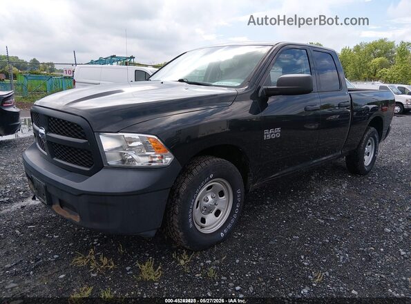 1C6RR6FG6JS292514 2018 RAM 1500 Gray Առջևի ձախ երեք քառորդ տեսարան