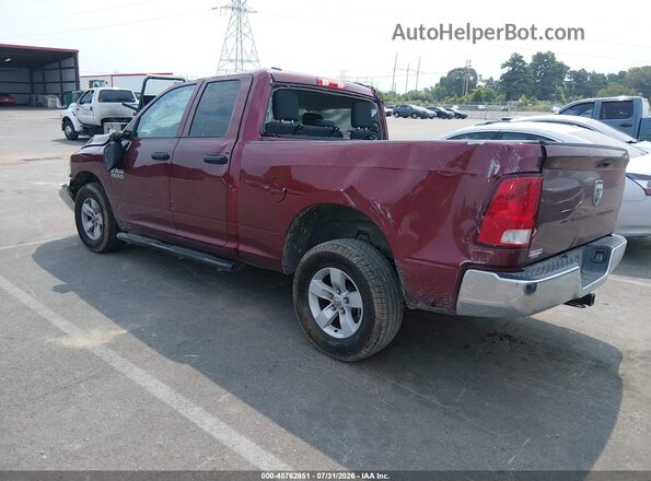 1C6RR6FG6JS340268 2018 RAM 1500 Red Հետևի ձախ