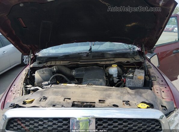 1C6RR6FG6JS340268 2018 RAM 1500 Red Հետևի տեսք