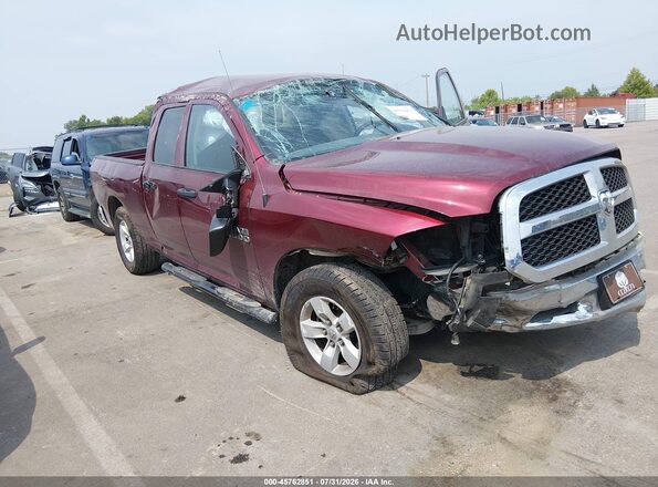 1C6RR6FG6JS340268 2018 RAM 1500 Red Դիմացի տեսք