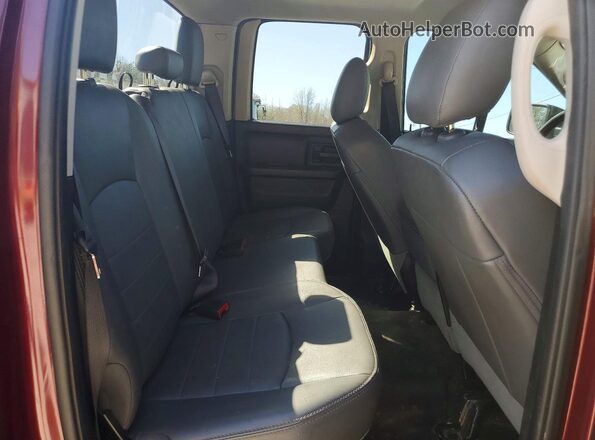 1C6RR6FG6LS128117 2020 RAM 1500 Maroon Вид задніх сидінь