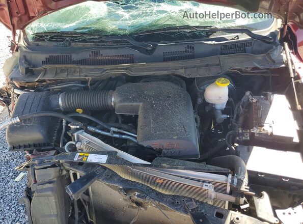 1C6RR6FG6LS128117 2020 RAM 1500 Maroon Вид задньої частини салону