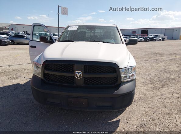 1C6RR6FG8JS303609 2018 RAM 1500 White ხელსაწყოთა პანელის ხედი