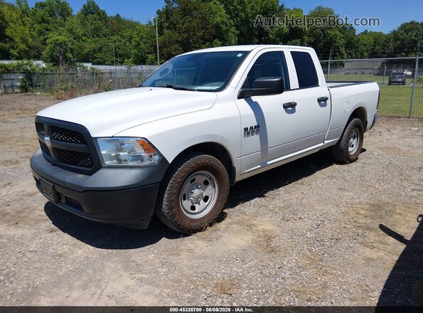 1C6RR6FG9JS303599 2018 RAM 1500 White Front left