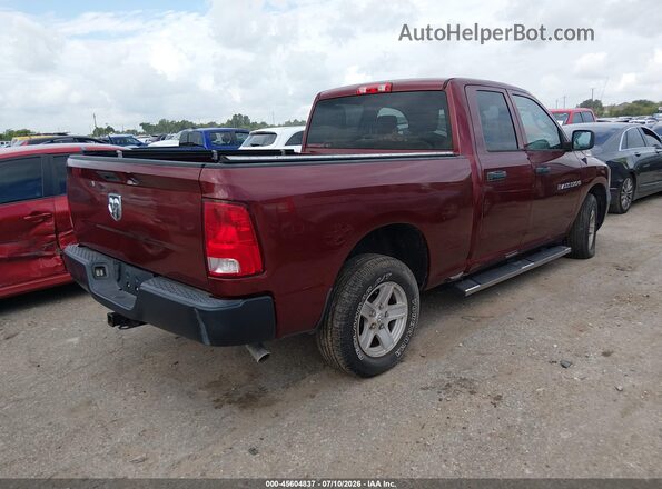 1C6RR6FG9JS347294 2018 RAM 1500 Red უკანა მარჯვენა