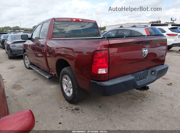 1C6RR6FG9JS347294 2018 RAM 1500 Red უკანა მარცხენა