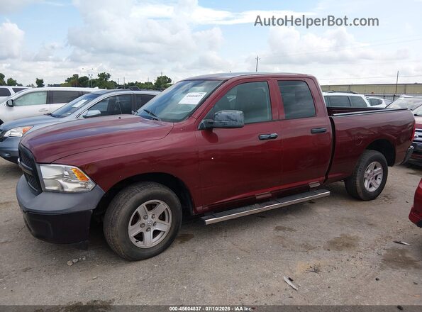 1C6RR6FG9JS347294 2018 RAM 1500 Red სალონის 360-გრადუსიანი ხედი