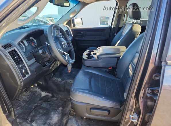 1C6RR6FG9KS526341 2019 RAM 1500 Gray წინა სალონის ხედი