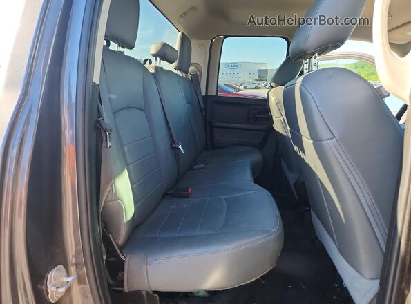 1C6RR6FG9KS526341 2019 RAM 1500 Gray უკანა სავარძლების ხედი