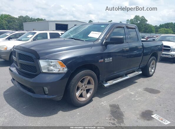 1C6RR6FT1GS136693 2016 RAM 1500 Dark Blue წინა მარცხენა ხედი სამი მეოთხედიდან