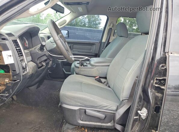 1C6RR6FT3GS262991 2016 RAM 1500 Черный Вид салона спереди