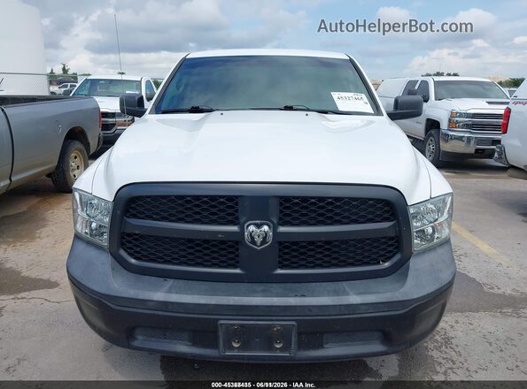 1C6RR6FT3JS287591 2018 RAM 1500 White Instrument cluster view