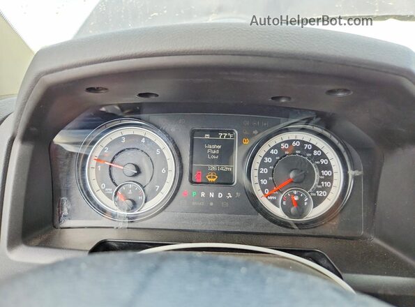1C6RR6FT3LS139511 2020 RAM 1500 Charcoal Widok zestawu wskaźników