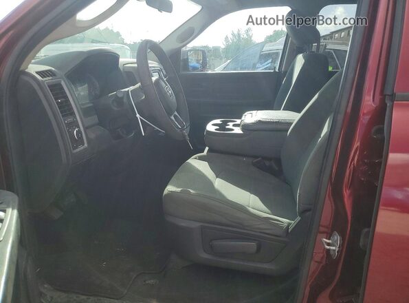 1C6RR6FT4JS244751 2018 RAM 1500 Red Vista interior delantera