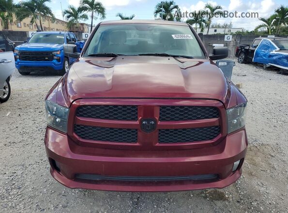 1C6RR6FT4JS244751 2018 RAM 1500 Red Vista frontal