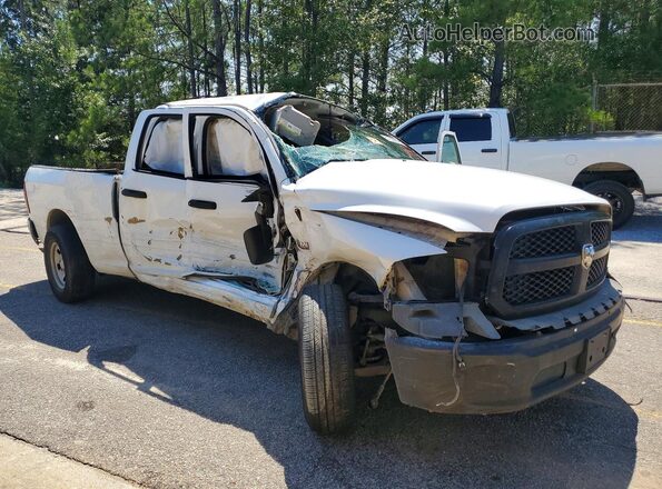 1C6RR6FT5JS125669 2018 RAM 1500 Белый Передняя правая четверть