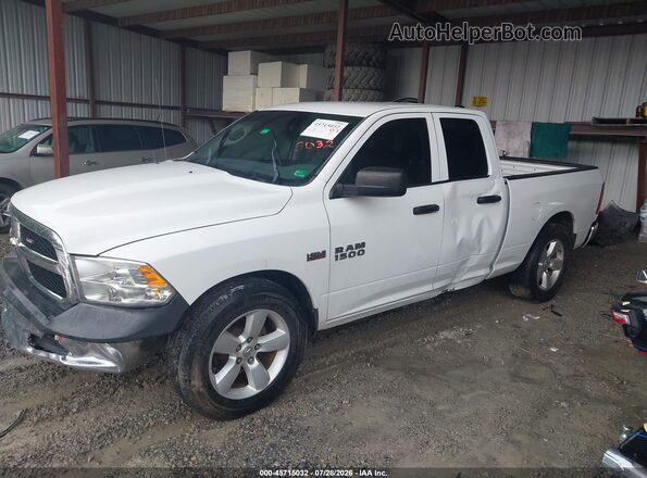 1C6RR6FTXGS216221 2016 RAM 1500 White Առջևի ձախ երեք քառորդ տեսարան