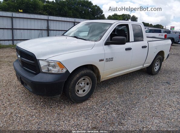 1C6RR6FTXHS591592 2017 RAM 1500 White Առջևի ձախ երեք քառորդ տեսարան