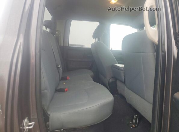 1C6RR6FTXHS715182 2017 RAM 1500 Gray უკანა სავარძლების ხედი