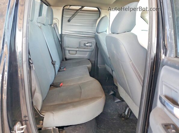 1C6RR6GG5HS803932 2017 RAM 1500 Black Rear seats view