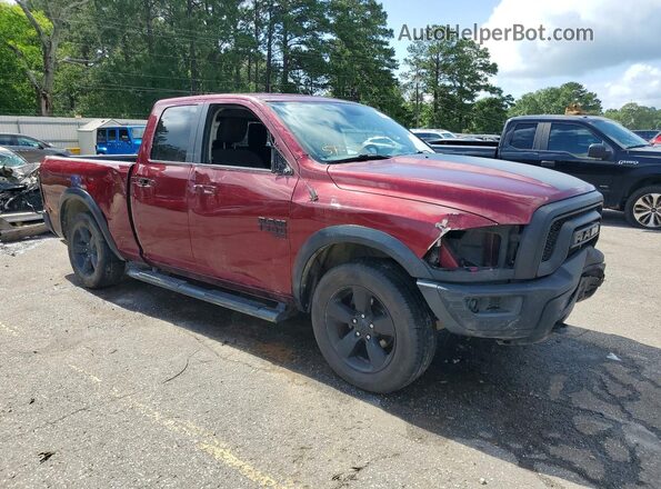1C6RR6GG5KS669852 2019 RAM 1500 Burgundy Delantero derecho