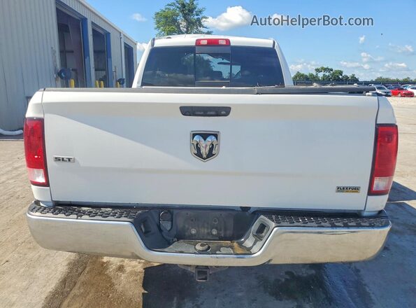 1C6RR6GG6JS131398 2018 RAM 1500 White Вид ззаду