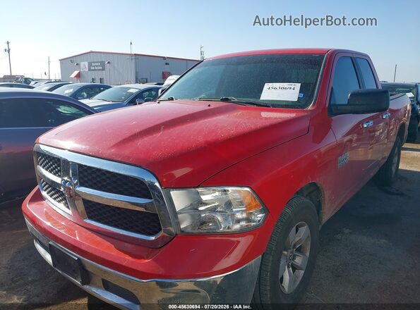 1C6RR6GG7HS654911 2017 RAM 1500 Красный Передняя левая четверть