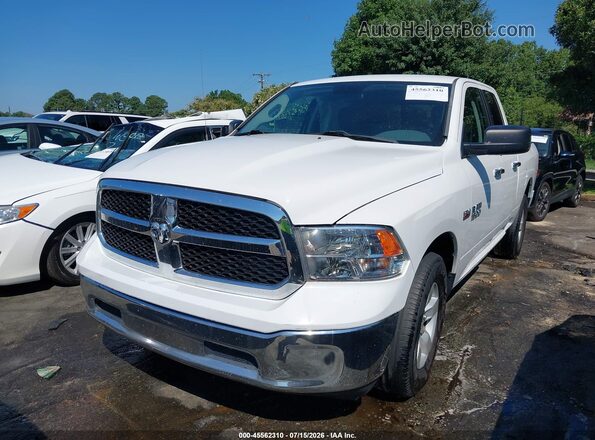 1C6RR6GT3HS679026 2017 RAM 1500 White Առջևի ձախ երեք քառորդ տեսարան
