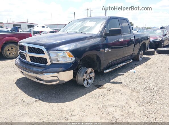 1C6RR6GT4JS105136 2018 RAM 1500 Blue წინა მარცხენა ხედი სამი მეოთხედიდან