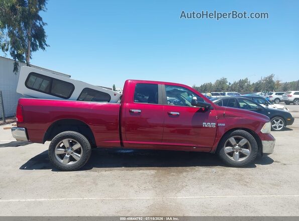 1C6RR6GT8JS211539 2018 RAM 1500 Бордовый Вид задней части салона