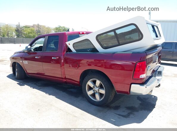 1C6RR6GT8JS211539 2018 RAM 1500 Бордовый Задняя левая четверть