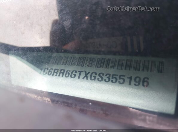 1C6RR6GTXGS355196 2016 RAM 1500 Silver Widok komory silnika
