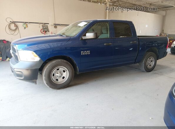 1C6RR6KG1GS360944 2016 RAM 1500 Blue Առջևի ձախ երեք քառորդ տեսարան