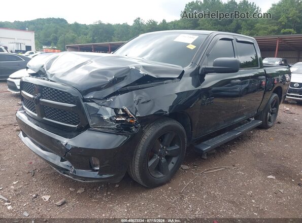 1C6RR6KG1JS259362 2018 RAM 1500 Black Przód lewy
