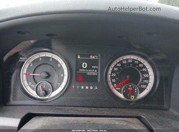 1C6RR6KG3GS389054 2016 RAM 1500 Gray Vista de los asientos traseros