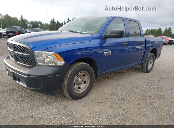 1C6RR6KG4HS821572 2017 RAM 1500 Синий Передняя левая четверть