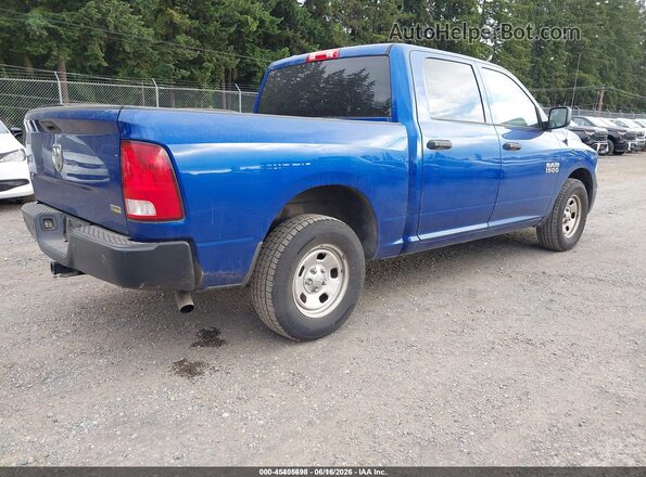 1C6RR6KG4HS821572 2017 RAM 1500 Синий Задняя правая четверть