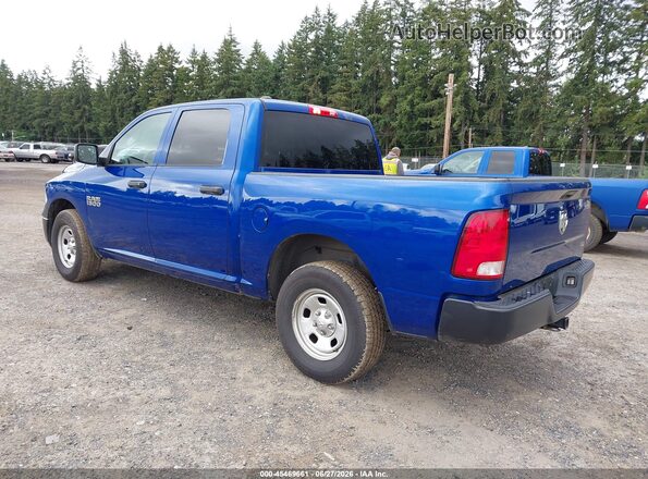1C6RR6KG4JS293831 2018 RAM 1500 Blue Trasero izquierdo
