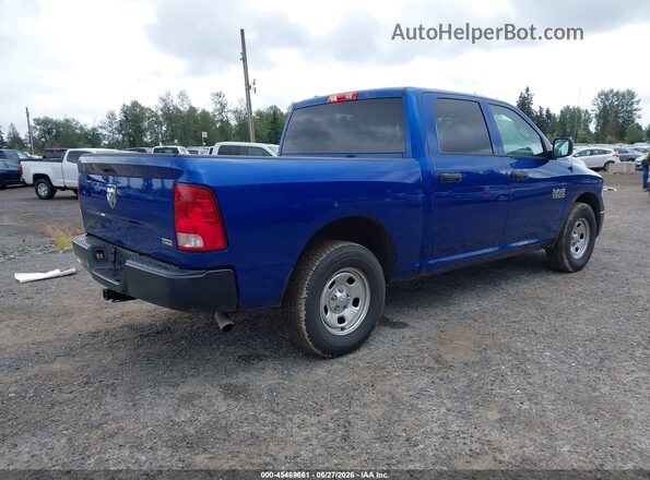 1C6RR6KG4JS293831 2018 RAM 1500 Blue Trasero derecho